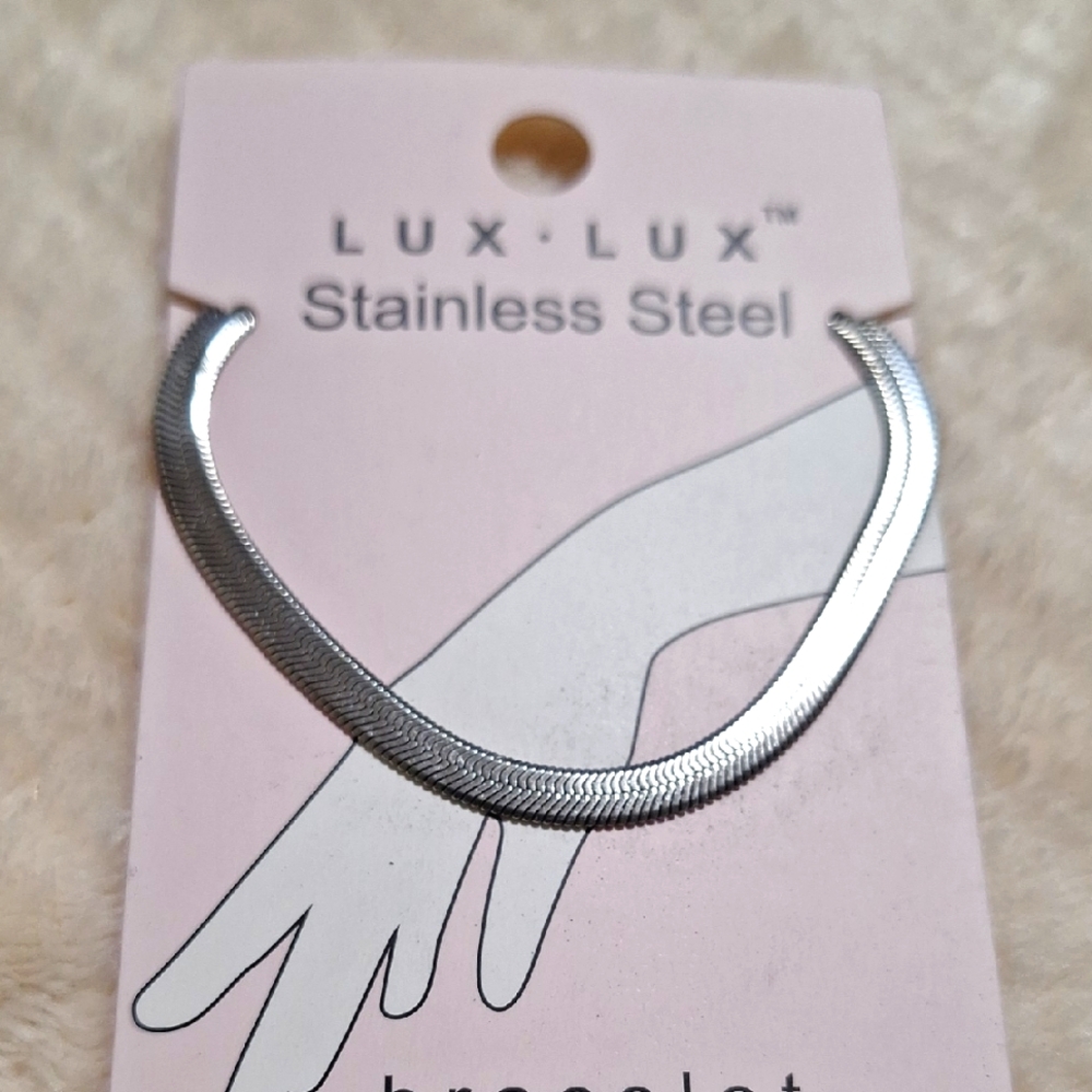 Stainless Steel Snake Chain  Bracelet